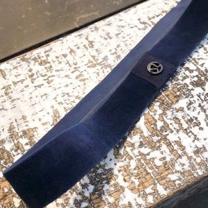 Lululemon Velvet Skinny Headband, Navy
